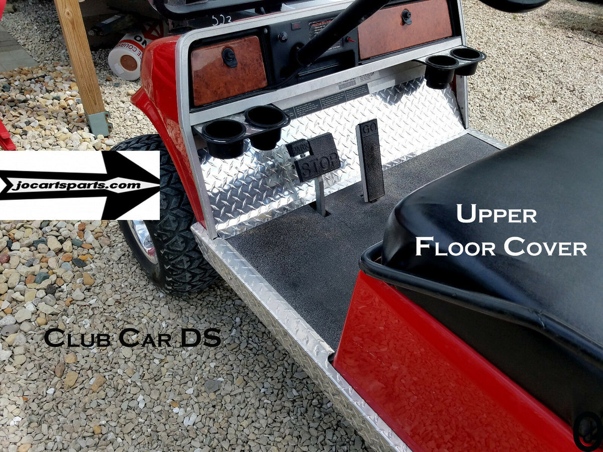 Club car popular PRECEDENT golf cart Highly Polished Aluminum Diamond Plate FLOOR