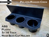 Polaris Ranger Crew 3 Cup Holder Aluminum Diamond Plate