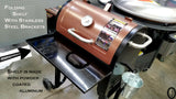 Aluminum Folding Shelf for Pit Boss Tailgater Pellet Grill
