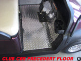 Club car PRECEDENT golf cart Highly Polished Aluminum Diamond Plate FLOOR