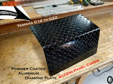 Yamaha G14 to G22 Golf Cart polished Aluminum Diamond Plate ACCESS PANEL COVER