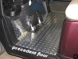 Club car PRECEDENT golf cart Highly Polished Aluminum Diamond Plate FLOOR