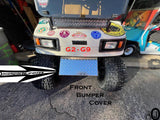 Yamaha G2 & G9 Golf Cart Highly Polished Alum Diamond Plate Front Bumper Cover