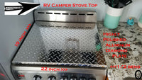 RV - Camper Stove Top Cover