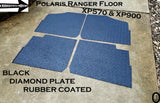 Polaris Ranger Crew XP 570 Aluminum Diamond Plate Floor Cover