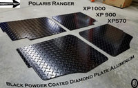Polaris Ranger Crew XP900/XP1000 Aluminum Diamond Plate Floor Cover