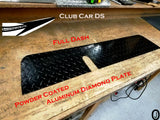 CLUB CAR DIAMOND PLATE FULL SIZE DASH COVER PLATE