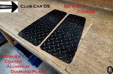 CLUB CAR DS DIAMOND PLATE NO STEP COVERS