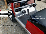 Club Car DS Golf Cart Polished Aluminum Diamond Plate Upper Floor