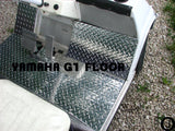 YAMAHA G1 golf cart Polished Aluminum Diamond Plate 5pcs.Floor & Dash Cover