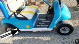 Ezgo TxT Golf Cart Polished Aluminum Diamond Plate Rocker Panel set