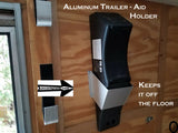 Trailer-Aid Holder Aluminum Diamond Plate trailer Aid accessory