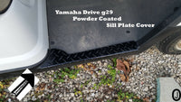 Yamaha Drive G29 Golf Cart Polished Aluminum Diamond Plate Rocker Sill covers