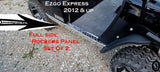 Ezgo Expresss Golf Cart Aluminum Diamond Plate Side Rocker Panel set 2012 & up