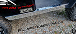 Ezgo Expresss Golf Cart Aluminum Diamond Plate Side Rocker Panel set 2012 & up