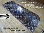 Yamaha G2-G9 Golf Cart Polished Aluminum Diamond Plate Bagwell Floor Cover