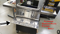 Aluminum  Folding Shelf for Cuisinart 2 Burner BBQ Grill