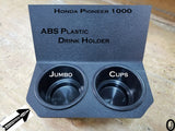 Honda Pioneer 1000 Jumbo Dash Cup Holder 3/16" Thick ABS Plastic holds a YETI