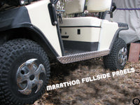 EzGo Marathon Golf Cart Aluminum Diamond Plate FULLSIDE ROCKER