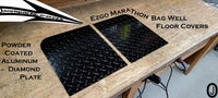 Ezgo Marathon Golf Cart Polished Aluminum Diamond Plate Bagwell floor cover