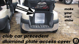 Club Car PRECEDENT golf cart Aluminum Diamond plate ACCESS PANEL COVER
