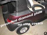Club Car PRECEDENT golf cart Polished Aluminum Diamond plate No Step Covers