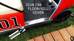 Club Car DS Golf Cart Aluminum Diamond Plate Rocker/ Floor SILL PLATES 1982 up