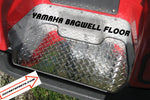 Yamaha Golf Cart Highly Polished Aluminum Diamond Plate Bagwell Floor g14 to g22