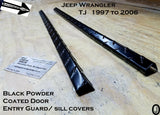 Jeep Wrangler TJ Aluminum Diamond Plate Door Entry Guard-Sills 23 inch long Set of 2