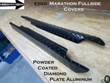 EzGo Marathon Golf Cart Aluminum Diamond Plate FULLSIDE ROCKER