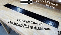 Ezgo TxT / Medalist Golf Cart Highly Polished Aluminum Diamond Plate KICK Panel